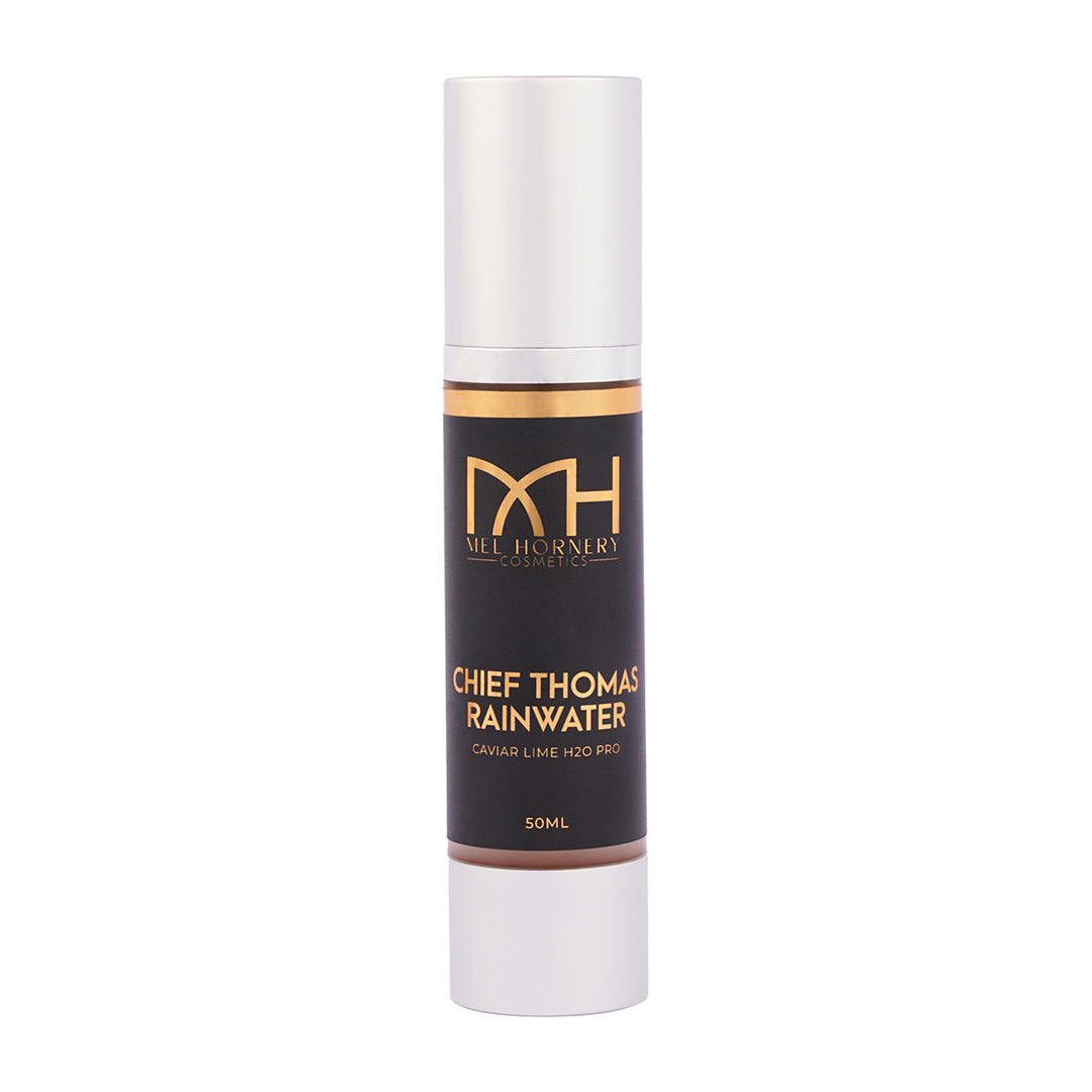 Chief Thomas Rainwater, a premium skincare product by Mel Hornery Cosmetics.